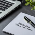 Lettre de remerciement professionnelle : comment organiser son contenu de maniere impactante